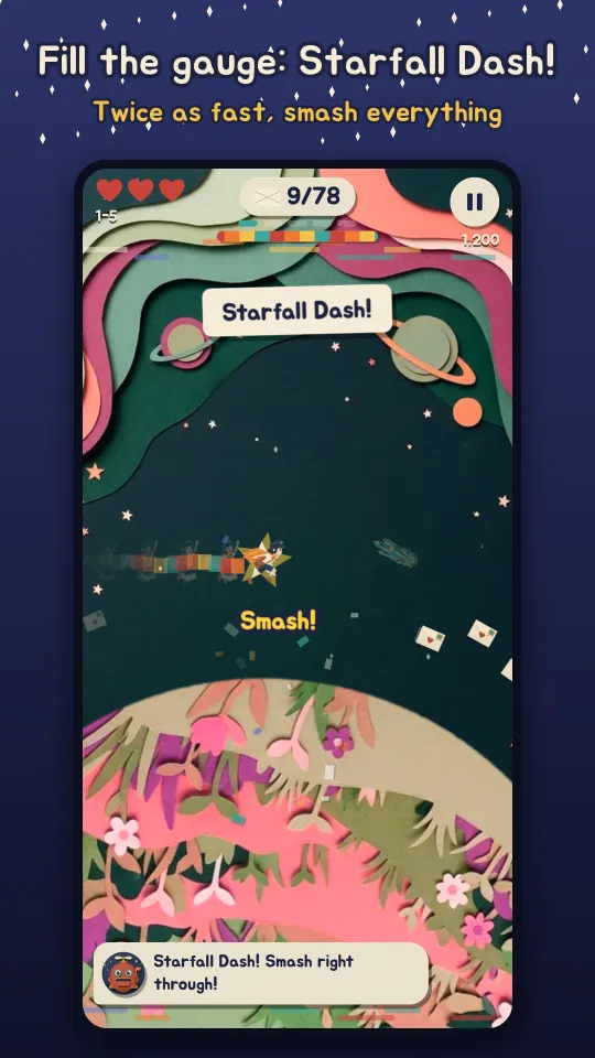 The Starfall Dash: chain letters to go twice as fast